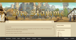 Desktop Screenshot of forum.die-staemme.de