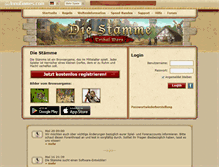 Tablet Screenshot of die-staemme.de